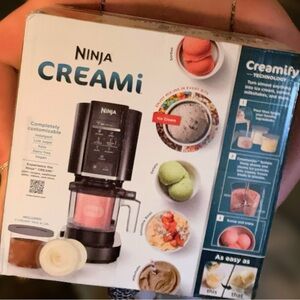 Ninja Creami in Black, never opened